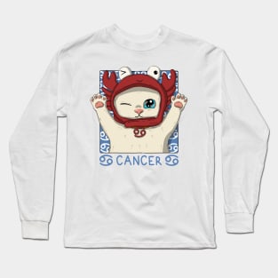 Cancer Neko Long Sleeve T-Shirt